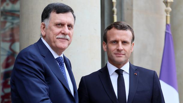 فرانس لیبیا کی قومی مفاہمتی حکومت کے ساتھ باہمی  تعاون کو جاری رکھے گا: ماکرون