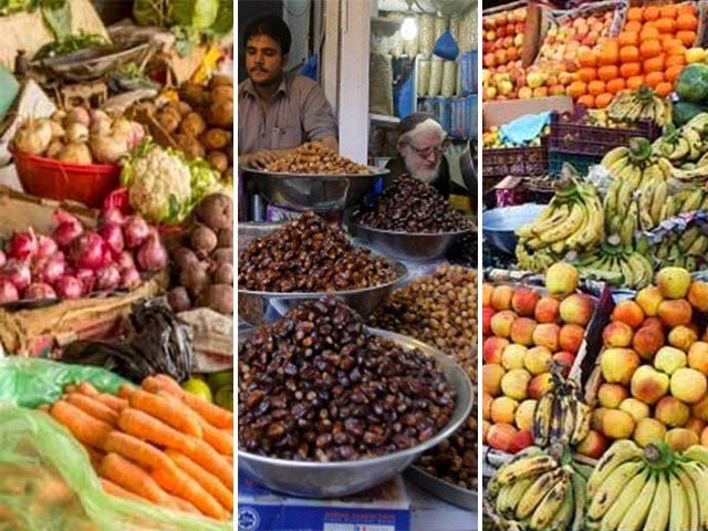 رمضان کی آمد پر پھل، سبزی، اجناس اور کھجور کی قیمتوں میں ہوشربا اضافہ