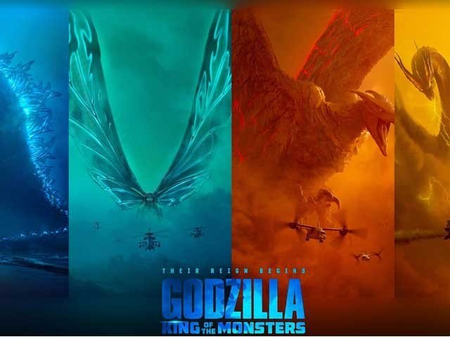 ہالی ووڈ فلم ’گاڈ زلا کنگ آف دی مونسٹرز‘ کے پریمئیر کی رنگا رنگ تقریب