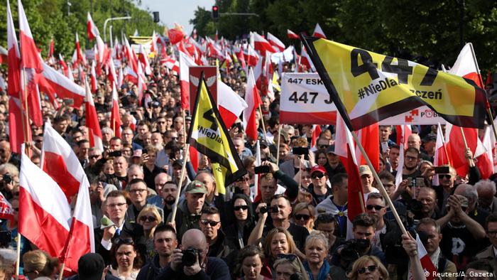 یہودیوں کے لیے معاوضے کا معاملہ، پولش شہری امریکا پر برہم