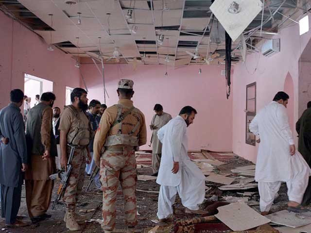 کوئٹہ مسجد بم دھماکے کا مقدمہ نامعلوم افراد کے خلاف درج