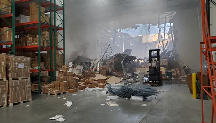 امریکی فضائیہ کا ایف 16 طیارہ گر کر تباہ