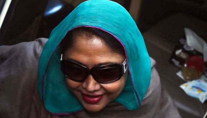 جعلی اکاؤنٹس کیس: فریال تالپور کے جسمانی ریمانڈ میں 14 روز کی توسیع