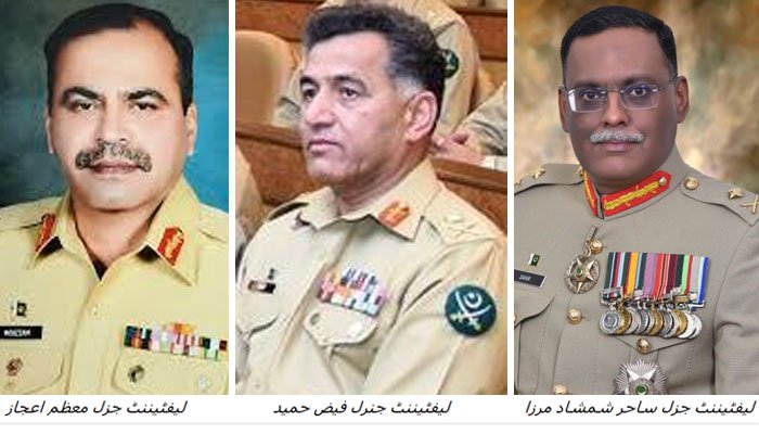 پاک فوج میں تقرریاں و تبادلے، لیفٹیننٹ جنرل فیض حمید ڈی جی آئی ایس آئی تعینات