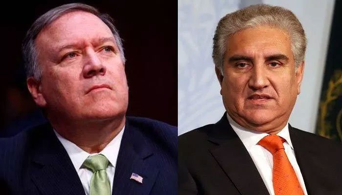 شاہ محمود کا پومپیو کو فون، خطے کی صورتحال سمیت مختلف امور پر تبادلہ خیال