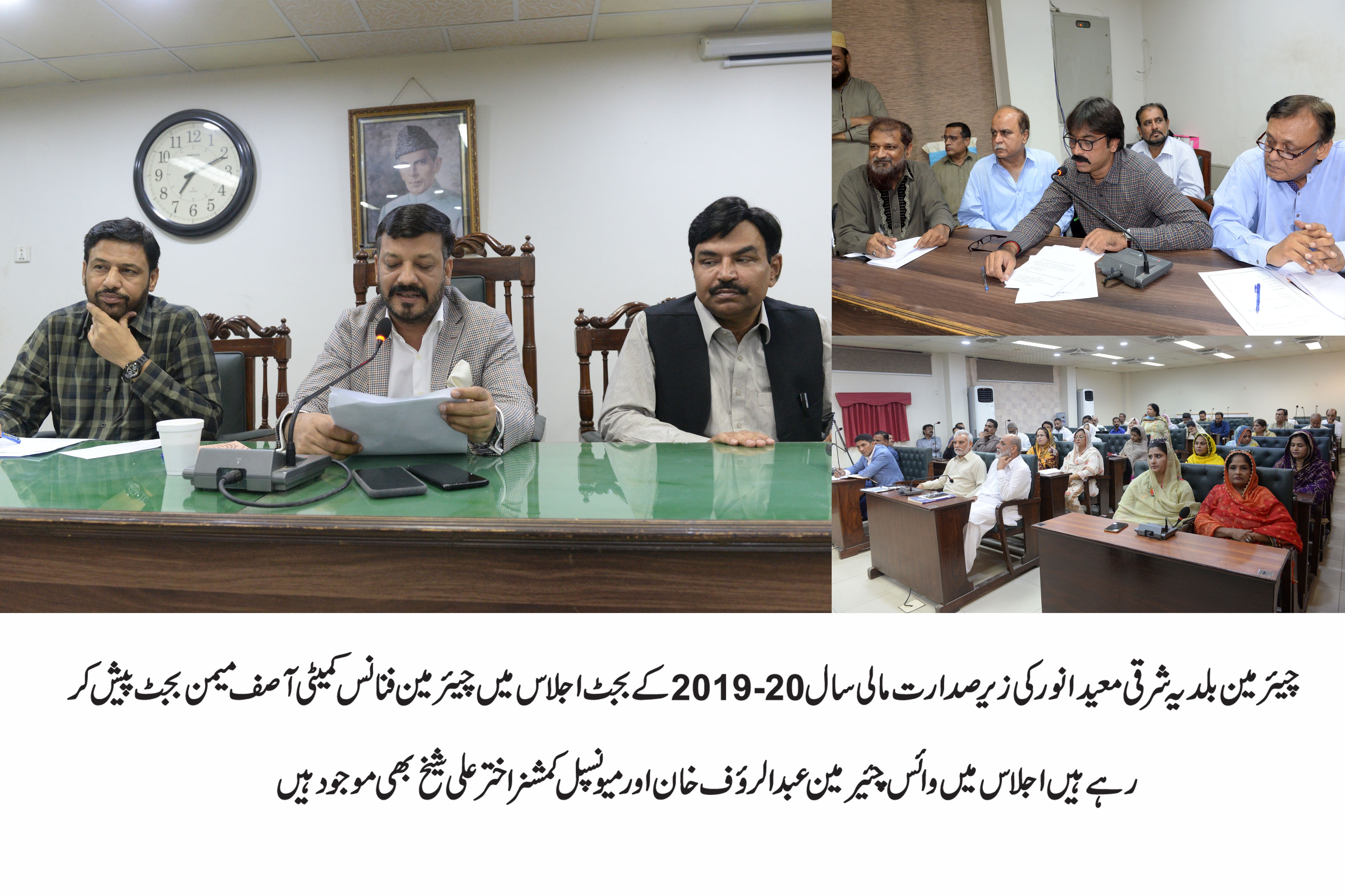 وائس چئیرمین یوسی 27 و بلدیہ شرقی کی کونسل کے رکن محمد احمد بابر کے انتقال پر چئیرمین بلدیہ شرقی ودیگر کا اظہار تعزیت