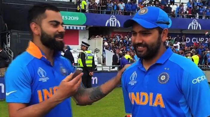 ورلڈکپ سے باہر ہوتے ہی بھارتی ٹیم میں ‘کوہلی اور روہت شرما گروپ’ سامنے آ گیا