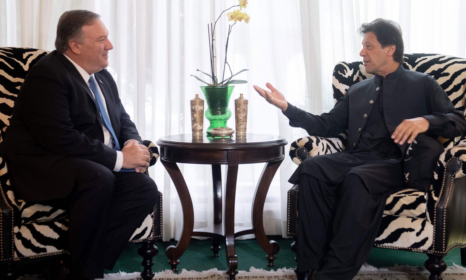 Mike Pompeo - Imran Khan Meeting