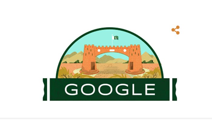 پاکستان کا یومِ آزادی منانے میں گوگل بھی پیش پیش