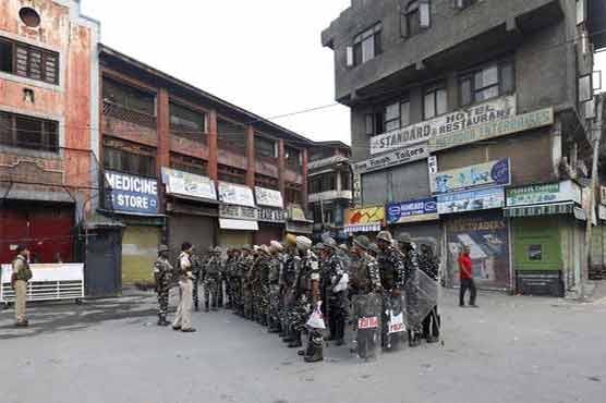 مقبوضہ وادی میں کرفیو کا ساتواں روز، کھانے پینے کی اشیا ختم، عوام بے حال