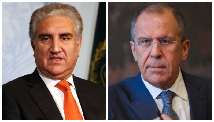 شاہ محمود کا روسی ہم منصب سے ٹیلیفونک رابطہ، کشمیر کی صورتحال پر تبادلہ خیال