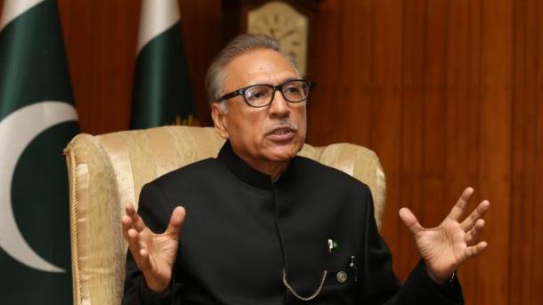 بھارت نے اگر پاکستان پر جنگ مسلط کی تو پوری طاقت سے جواب دیں گے : صدر عارف علوی