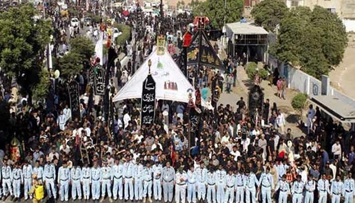ملک بھر میں نو محرم کے جلوس و مجالس، کئی شہروں میں موبائل فون سروس معطل