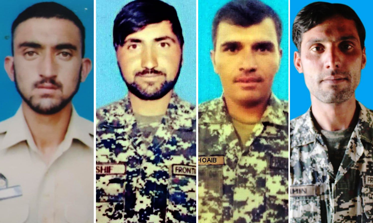 Pak Army Shaheed Soldiers