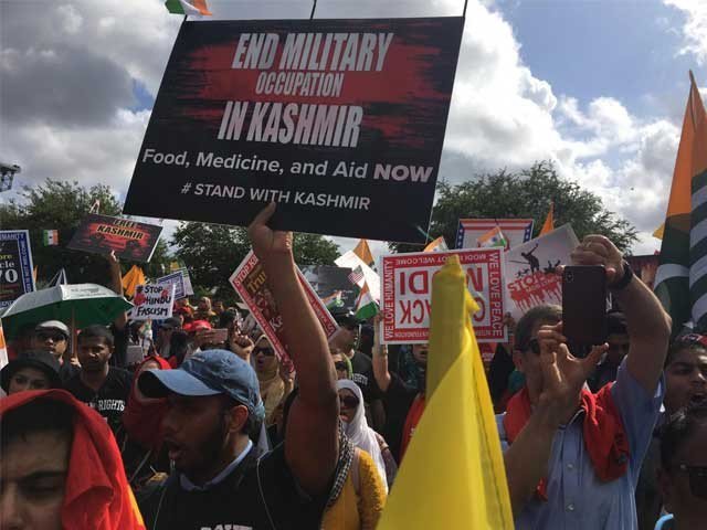 امریکا میں مودی کے خلاف ہزاروں افراد کا احتجاج