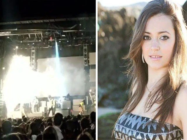 اسپین میں معروف گلوکارہ اسٹیج پر آتش بازی سے جھلس کر ہلاک