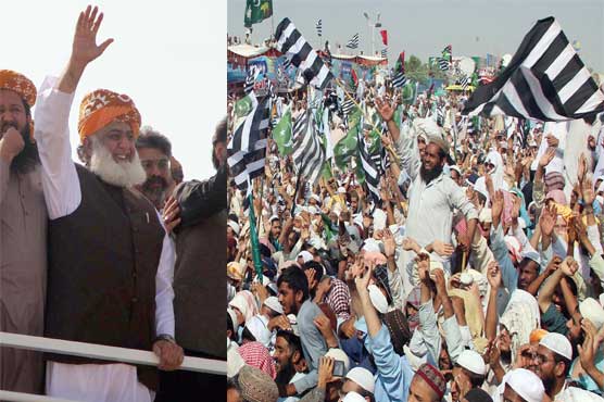 آزادی مارچ کی سکھر میں قیام کے بعد ملتان روانگی، کارکنوں کی بڑی تعداد شریک