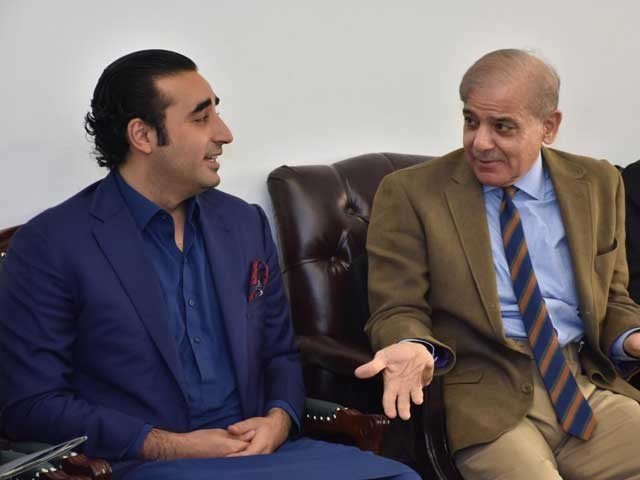 بلاول بھٹو اور شہباز شریف کی ملاقات؛ آزادی مارچ پر تبادلہ خیال