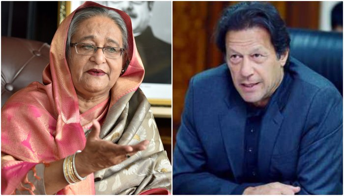 وزیر اعظم عمران خان کا بنگلادیشی وزیراعظم حسینہ واجد سے ٹیلیفونک رابطہ