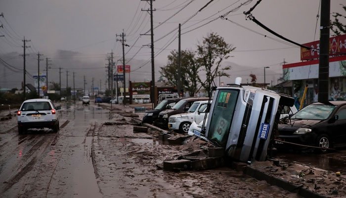 جاپان میں سمندری طوفان ہیگی بس کی تباہی، ہلاکتوں کی تعداد 74 ہو گئی