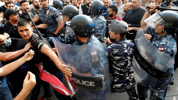 احتجاج کی روک تھام کے لیے بیروت میں حزب اللہ کا عوامی طاقت کا مظاہرہ