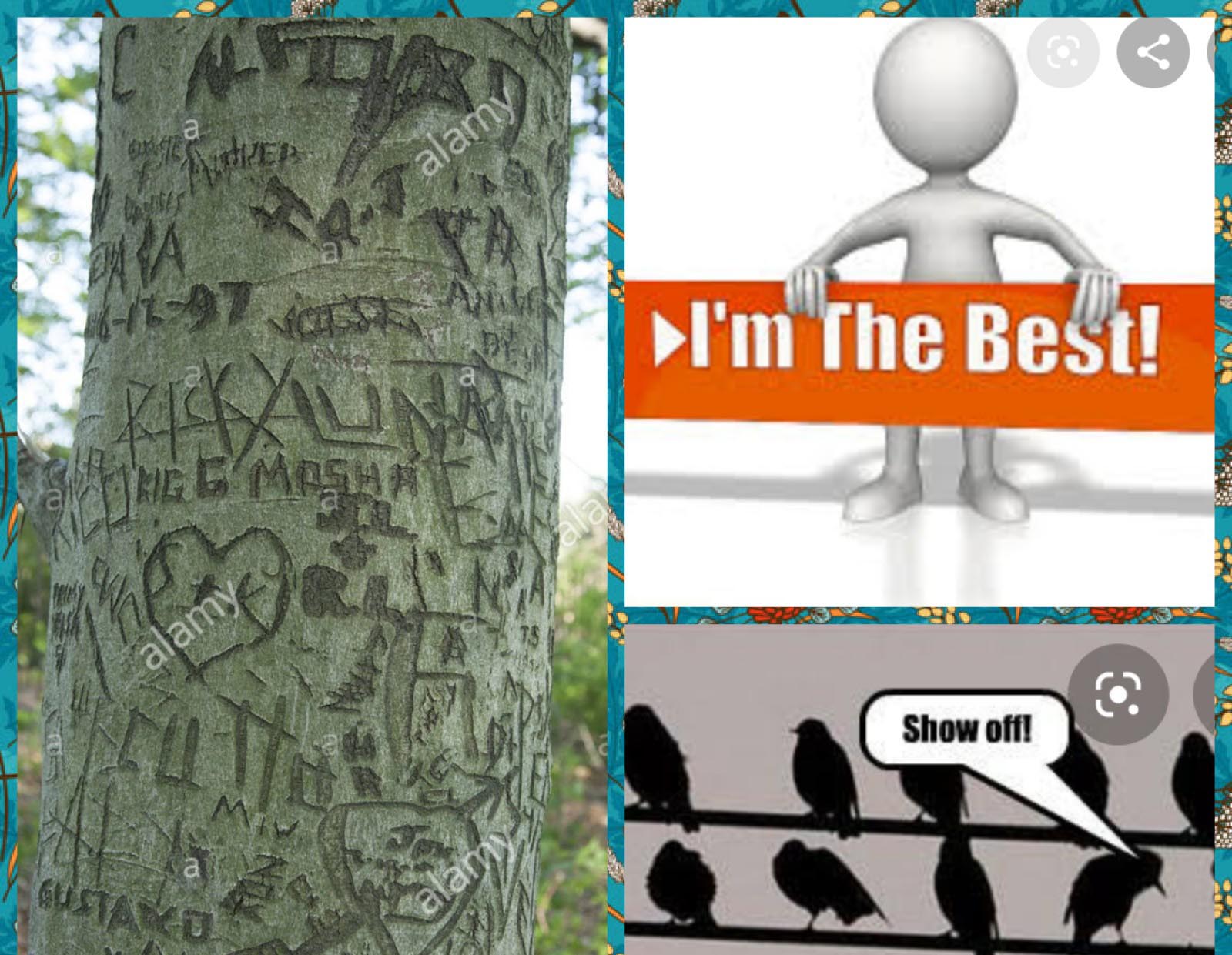 نمود و نمائش کے  چھچھورے انداز