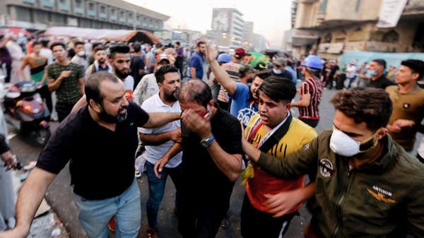 بغداد میں تحریراسکوائر کے نزدیک فائرنگ سے مزید چھ مظاہرین ہلاک، 80 زخمی