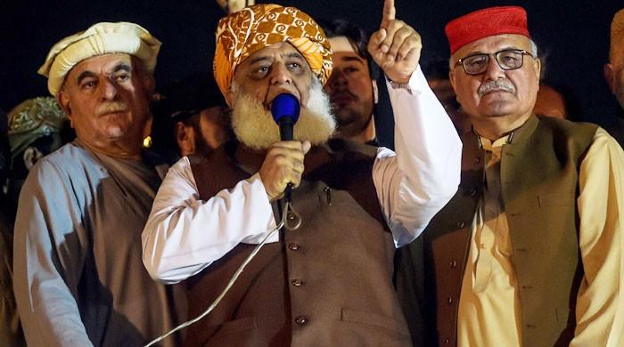 آزادی مارچ: حکمرانوں کو جانا ہوگا اس سے کم پر بات نہیں ہو گی، فضل الرحمان