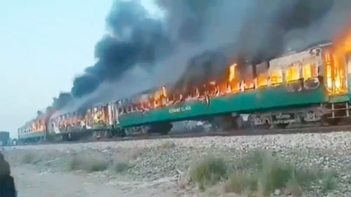 تیز گام ٹرین حادثہ ۔۔۔ ذمہ دار کون