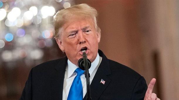 خلیج میں 12 ہزار فوجی بھیجنے کی خبر جھوٹی ہے: ڈونلڈ ٹرمپ