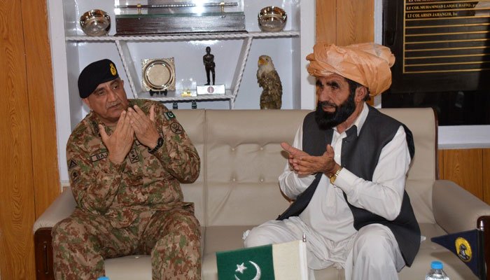 نقیب کے والد سے کیا گیا وعدہ پورا کرنے کی کوششیں جاری رہیں گی، آرمی چیف