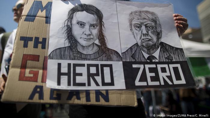 داووس فورم: نظریں صدر ٹرمپ اور گریٹا تھنبرگ پر