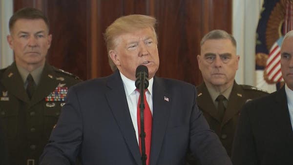عراق میں دو فوجی اڈوں پر ایرانی حملے میں کوئی امریکی یا عراقی ہلاک نہیں ہوا: صدر ٹرمپ