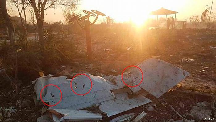 یوکرائنی طیارہ ایرانی میزائل کا نشانہ بنا تھا: کینیڈا اور امریکا کا الزام