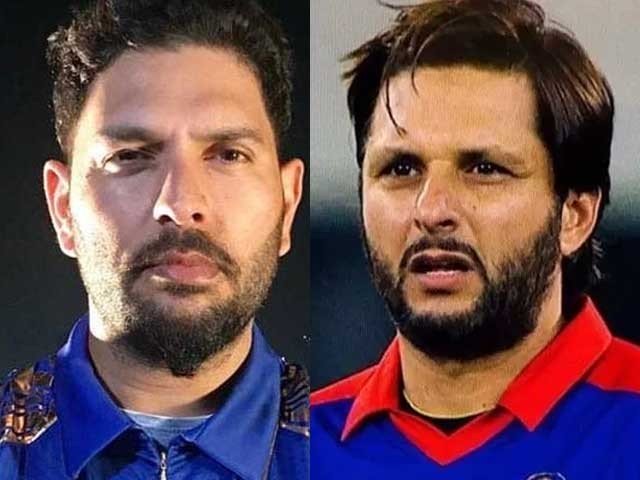 شاہد آفریدی اور یوراج سنگھ کا پاک بھارت کرکٹ بحالی پر زور