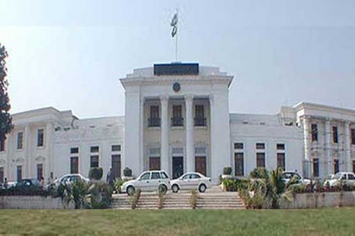 خیبر پختونخوا کے وزیر اعلیٰ ہائوس میں جلترنگ