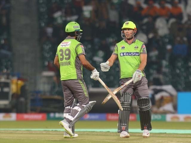 لاہور قلندرز نے پشاور زلمی کو 5 وکٹ سے شکست دے دی