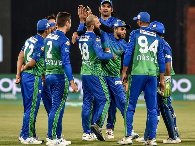 ملتان سلطانز نے پشاور زلمی کو 3 وکٹ سے شکست دے دی