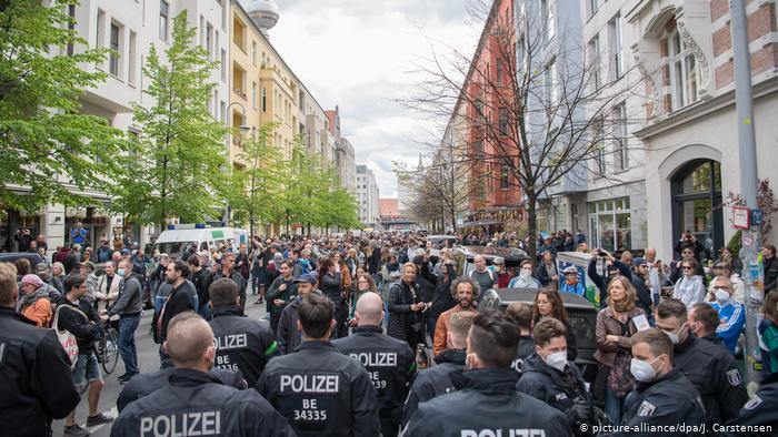 Demonstrations in Germany