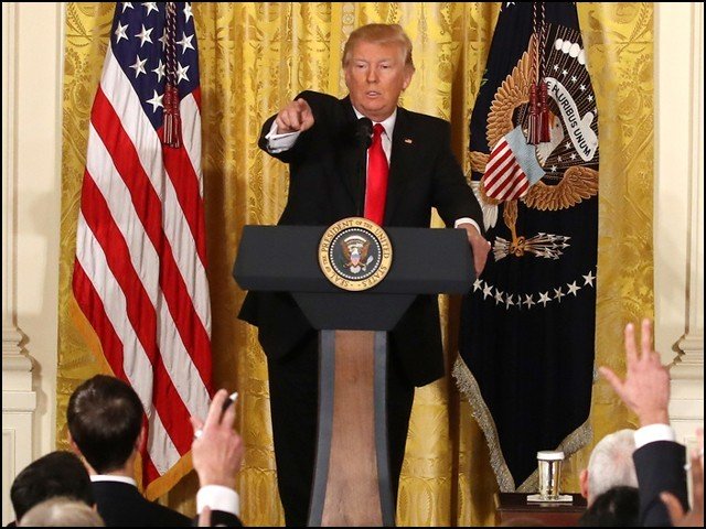 ٹرمپ نے امریکی میڈیا کو ایک بار پھر ’لنگڑا‘ قرار دے دیا