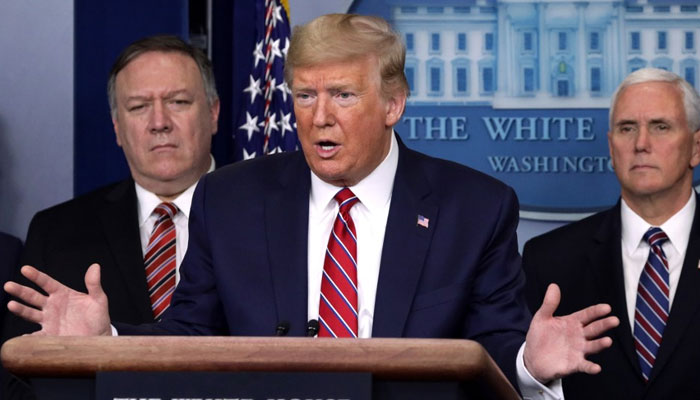 چین کورونا وائرس پھیلاؤ کا ذمہ دار ہے تو نتائج ضرور بھگتے گا: ٹرمپ کی دھمکی