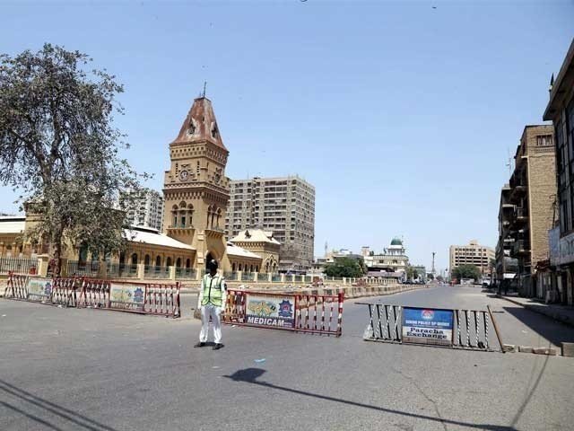 سندھ میں آج 12 سے سہ پہر 3 بجے تک مکمل لاک ڈاؤن
