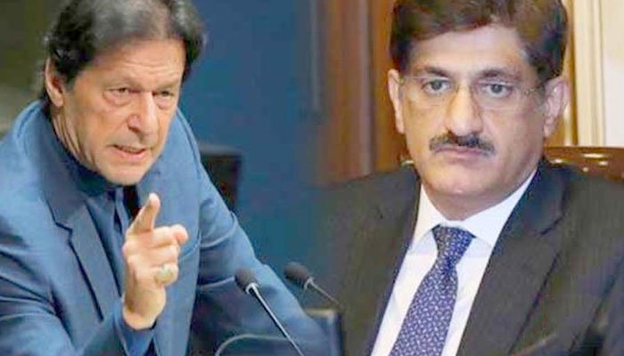 Imran Khan and Murad Ali Shah