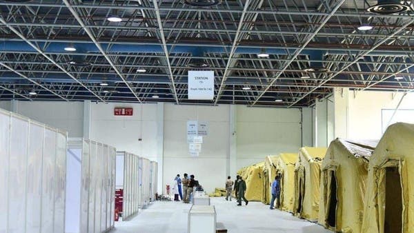 جدہ میں کرونا کے مریضوں کے لیے فیلڈ اسپتال کے ٹرائل آپریشن کا آغاز