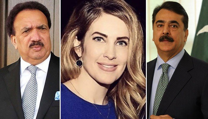 امریکی خاتون کا رحمان ملک پر جنسی زیادتی اور یوسف رضا پر دست درازی کا الزام