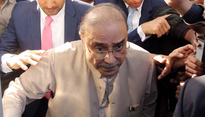 پارک لین ریفرنس: آصف زرداری پر آج بھی فرد جرم عائد نہ ہو سکی