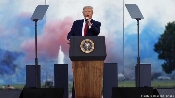 امریکی یوم آزادی کا جشن: ٹرمپ سیاسی مخالفین، چین اور میڈیا پر برہم