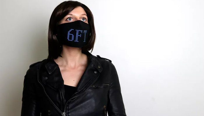 ایل ای ڈی ٹیکنالوجی والا جدید فیس ماسک متعارف