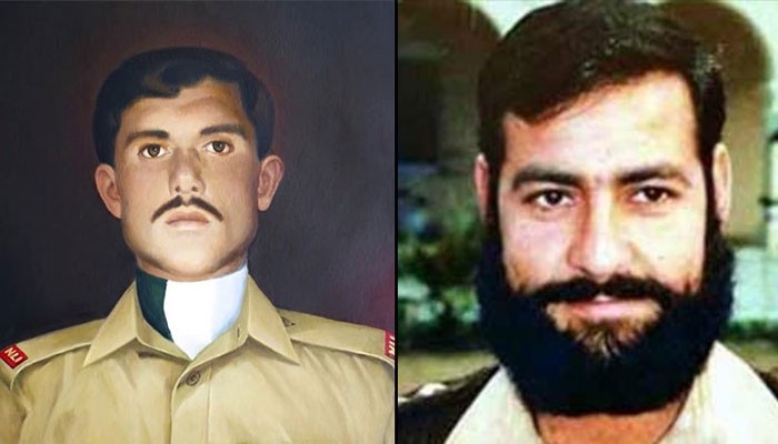 پاک فوج کا کارگل جنگ میں نشان حیدر پانے والے دو سپوتوں کو خراج عقیدت