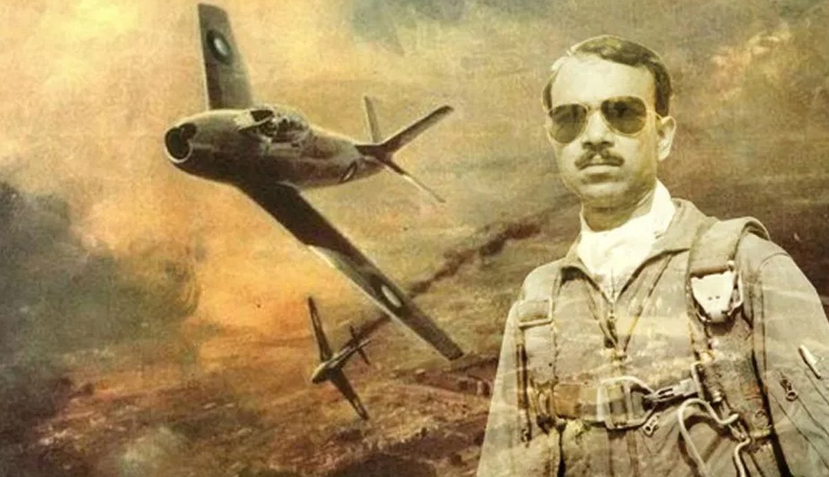 پاک فضائیہ کے مایہ ناز پائلٹ ایم ایم عالم کا آج 85 واں یوم ولادت